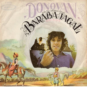 DONOVAN/JEFF BECK GROUP ~ Barabajagal ~ Original 1969 German 7" vinyl single~p/s - Picture 1 of 4