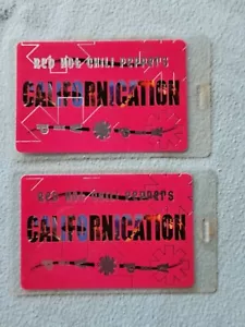 Lote de Laminados Red Hot Chili Peppers Californication VIP Tour - 3x5 - RHCP Invitado - Imagen 1 de 6