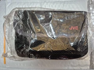 JVC Camcorder Camera Bag Padded Pouch Soft Case Black Shoulder Strap - Picture 1 of 2