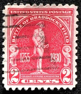 U.S. Used Stamp Scott #688 2c Vermont. Superb. Bar Cancel. A Gem! - Picture 1 of 2