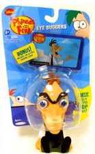Disney Phineas and Ferb Dr. Doofenshmirtz Eye Bugger Squeeze Toy
