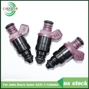 3Pcs New Fuel Injectors 5WY2404A For John Deere 825i Gator 3 Cylinder MIA11720 - Picture 1 of 7