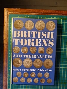 British Tokens Book Hardback Book 1970 - Picture 1 of 3