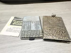 VINTAGE LEDER STIL MECHANISCHER TASCHENRECHNER HINZUFÜGEN MASCHINE - Bild 1 von 8