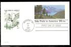 JACKSON WYOMING PRIDE IN AMERICA #UX118 1987 ARTMASTER CACHET FIRST DAY CARD UNA