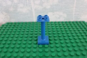 Duplo blaues Schild Ständer Säule Pfosten Stütze 2x2x4 Teil 3 Zoll hoch SKIPPER - Bild 1 von 1
