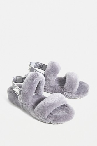 Nuovi sandali UGG Oh Yeah Soft Amythest Slide taglia 7 prezzo al dettaglio consigliato: $ 100