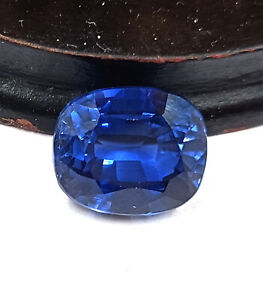 11.45 Ct Natural Blue Sapphire Cushion Cut IGI Certified Sri-Lanka Gemstone GPJ
