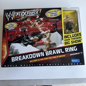 2010 WWE Mattel Breakdown Brawl Ring Feat Big Show NIB - Picture 1 of 8