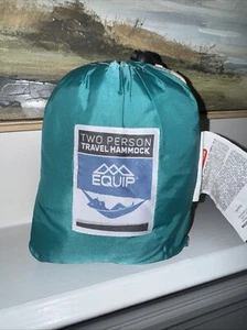 New Equip Outdoors Two Person Travel Hammock Portable Camping Bag sports travel - Picture 1 of 3