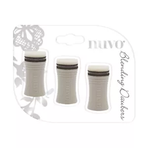 Nuvo Blending Daubers 3/paquete 971N - aplicador de espuma redonda Tonic Studios - Imagen 1 de 1