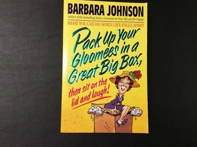 Pack Up Your Glomees In A Great Big Box Barbarba Johnson PB 1993 262 pages (VG) - Image 1 of 4