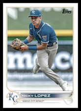 2022 Topps Series 1 Base # 76 Nicky Lopez - Kansas City Royals