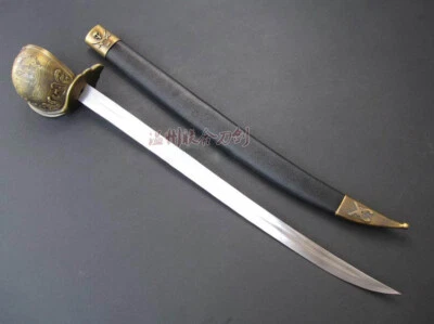 S0165 PELÍCULA PIRATAS DEL CARIBE ESPADA SABLE CON CESTA BARCO BARCO GUARDIA 30" Foto 1 de 4