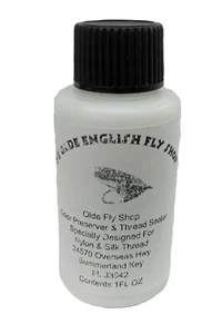 OLDE FLY SHOP COLOR PRESERVER & THREAD SEALANT WITH BRUSH IN CAP - Picture 1 of 2