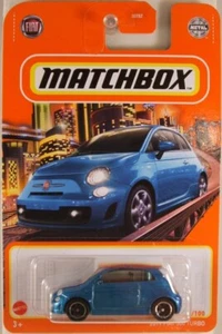 MATCHBOX #11 2019 Fiat 500 Turbo, 2022 issue (NEW in BLISTER) - Picture 1 of 3