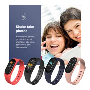 M5 Smart Band Bransoletka IP67 Wodoodporny Smartwatch Smartband Fitness Opaski na rękę - Zdjęcie 1 z 14