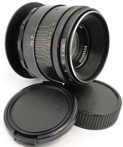 HELIOS 44-2 Objektiv Canon EOS EF Halterung 200D 750D 800D 77D 70D 80D 6D 7D 7D - Bild 1 von 7