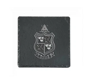 Delta Chi (ΔΧ) Fraternity Slate Coaster - Picture 1 of 1