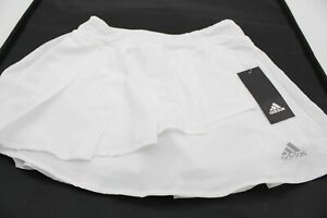 Adidas Juniors Girls White Tennis Skirt Skort Shorts Size M Medium 10/12 ax4488