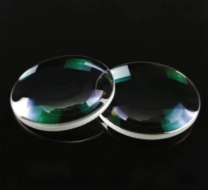 2 Stck. K9 Optisches Glas 42 mm Bikonvexe Linse Brennweite 65 mm Zum Selbermachen VR Objektiv mit Beschichtung - Bild 1 von 5