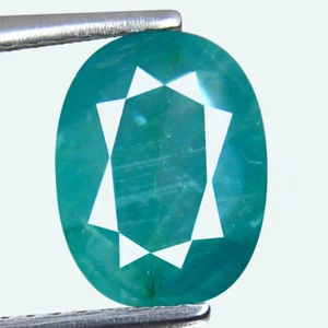 2.08 CTS TREMENDOUS! NEON BLUEISH GREEN NATURAL GRANDIDIERITE GEMSTONES - Bild 1 von 3