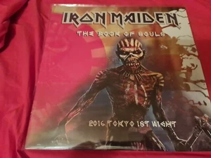 Iron Maiden The Book Of Souls 2016 First Night In Tokyo 3LP GREY Limited Edition - Foto 1 di 6