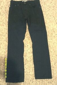 Guc, ( Levi'S 511 Slim ) ) Girl'S Black Jeans, Size 10 Reg. 25 X 25