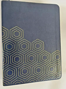 One Step Closer Bible NLT Candace DaySpring Tyndale LeatherLike Journal Gold - Picture 1 of 16