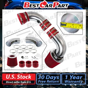 BCP RED 96-05 S-10/Blazer/Jimmy 4.3L V6 Cold Air Intake Induction Kit + Filter - Picture 1 of 9
