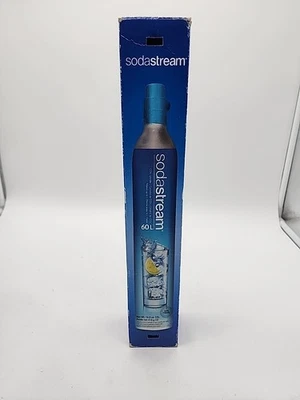 NEW SodaStream 60L 14.5oz CO2 Cylinder Canister ~ NEW Open Box ~ Best By 04-2022 - Image 1 of 4