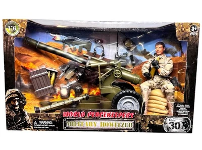 World Peacekeepers 1:6 Militar Obús Set 12" Figura y Equipo 90053 Sellado Nuevo Foto 1 de 4