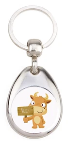 I'm not a burger - Schlüsselanhänger Metall Bild 25mm - Bild 1 von 4