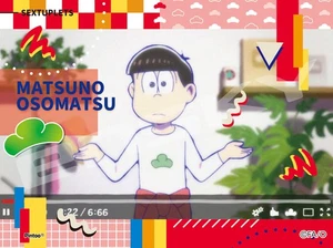 Osomatsu Osomatsu‑san 150 Piece Jigsaw Puzzle ENS‑MA‑71 by Ensky Mini 7.6×10.2 - Picture 1 of 2