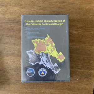 FISHERIES HABITAT CHARACTERIZATION OF THE CALIF CONTINENTAL MARGIN 1 CD + 4 DVDs - Picture 1 of 6