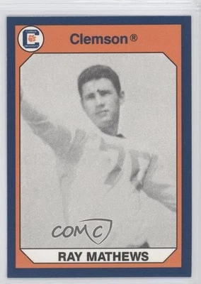 1990 Collegiate Collection Clemson Tigers Ray Mathews #194 - Image 1 of 2