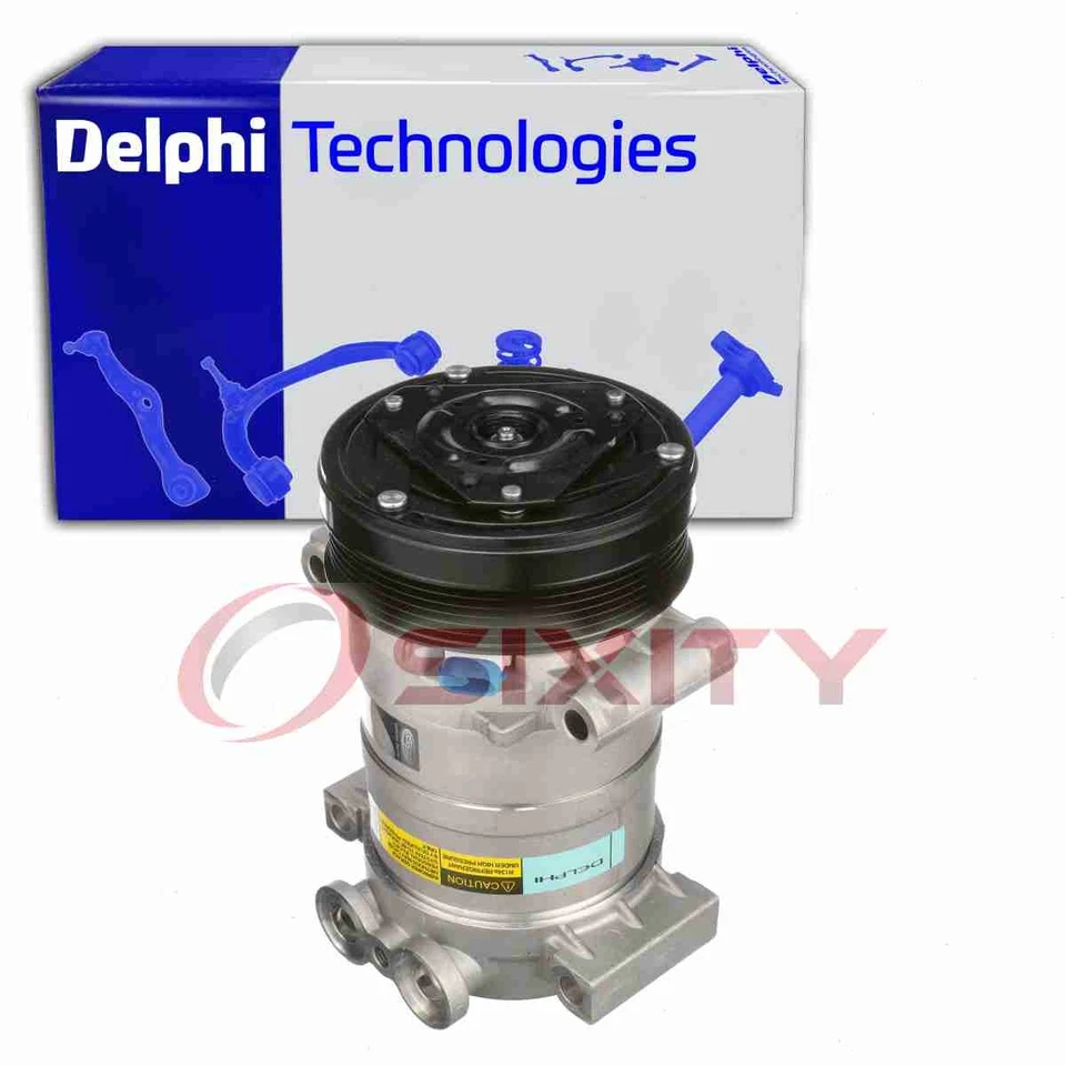 Delphi AC Compressor for 1996-1999 Chevrolet K2500 Suburban 5.7L 6.5L 7.4L qs - Image 1 of 4