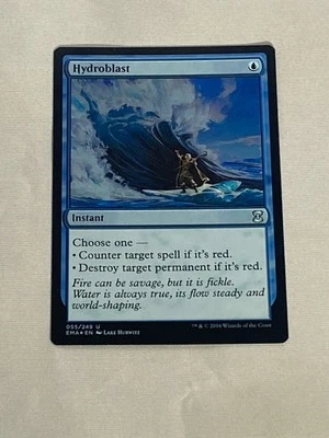 MTG FOIL Hydroblast Eternal Masters Magic the Gathering - Image 1 of 2
