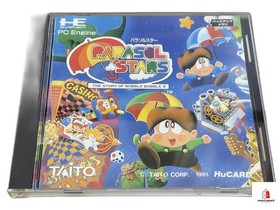 PC Engine Parasol Stars THE STORY OF BUBBLE BOBBLE Taito Japan Import Game Used