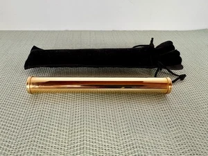 Caleidoscopio vintage in ottone con borsa protettiva 5,25 pollici - Foto 1 di 5