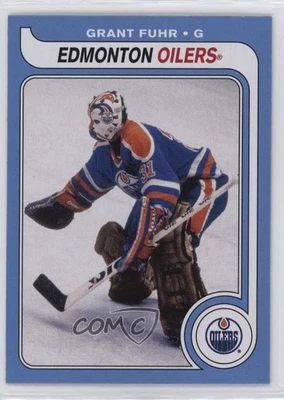 2008-09 O-Pee-Chee Legends Retro Grant Fuhr #586 Salón de la fama Foto 1 de 2