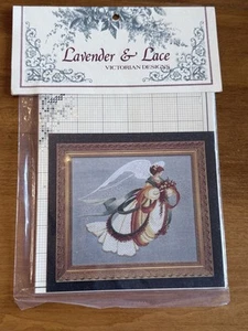 Lavender & Lace Angel Of Autumn Cross Stitch Chart Marilyn Leavitt-Imblum L&L 30 - Picture 1 of 4