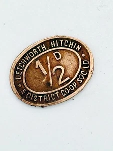 Vintage Letchworth Hitchin & District Co-Op Soc LD 1/2 D - Picture 1 of 3