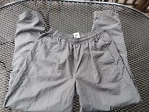 Jerzees Foderato Grigio Chiaro Pantaloni da Pista Joggers con Polsini Uomo M Zip Caviglie (Ch - Foto 1 di 11