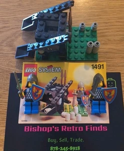 Lego 1491 Castle Dual Defender Set Complete W Manual - Picture 1 of 7