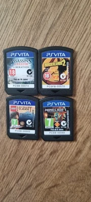 LEGO The Hobbit/Borderlands 2/Minecraft/Assassins Creed PS Vita  CARTRIDGES ONLY - Image 1 of 4