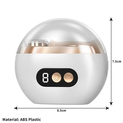 Recortadora de uñas eléctrica multifuncional, 2025 mejorada 3 niveles de velocidad automática Foto 1 de 4