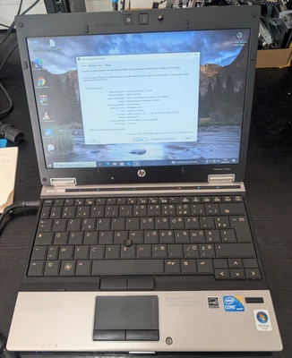 Pc Portable Hp Elitebook 2540P core i7 4 go ram 80 go hdd batterie hs - Photo 1/4