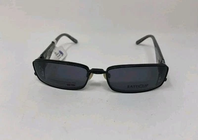 EASYCLIP T9922 55-17-135 NEGRO 90 FLEX Marco POLARIZADO Gafas de sol Clip Gafas Foto 1 de 3