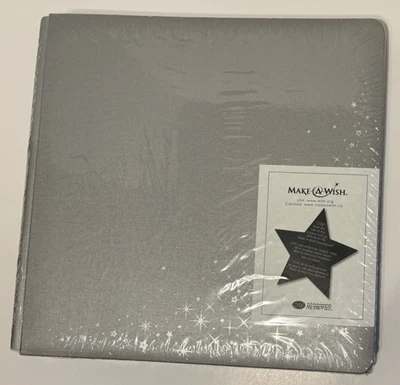 Creative Memories 12x12 prata Make A Wish álbum de recortes lacrado - sem páginas - Imagem 1 de 4